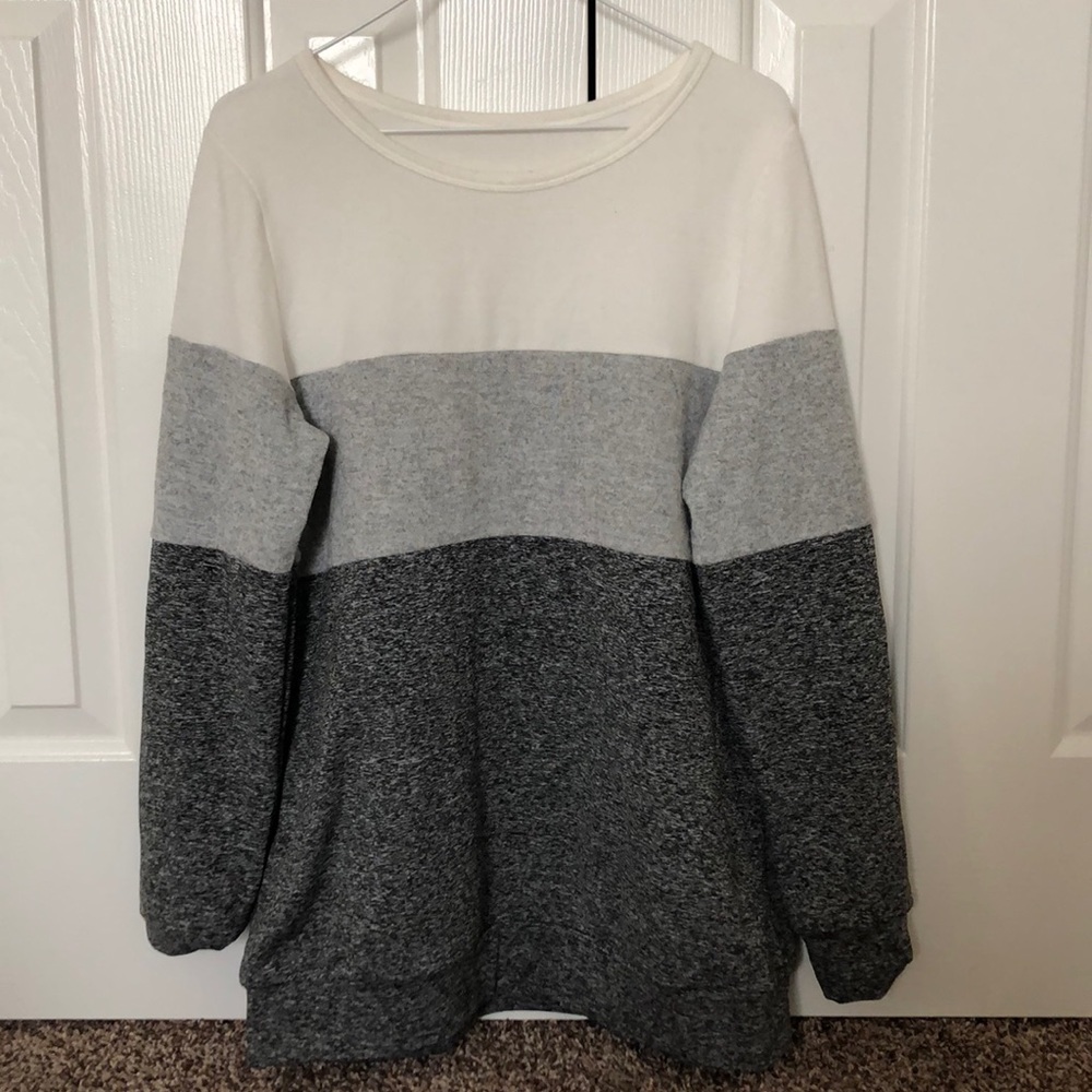 Tri-Color Sweatshirt
